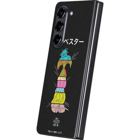 Looney Tunes Sylvester the Cat Sliced Juxtapose Galaxy Z Fold5 5G Skin