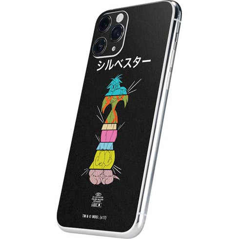 Looney Tunes Sylvester the Cat Sliced Juxtapose iPhone 11 Pro Skin
