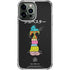 Looney Tunes Sylvester the Cat Sliced Juxtapose iPhone 14 Pro Max Clear Case
