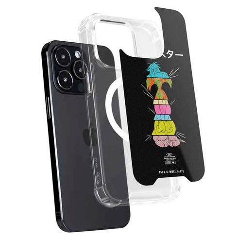 Looney Tunes Sylvester the Cat Sliced Juxtapose iPhone 15 Pro Max MagSafe Case