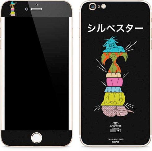 Looney Tunes Sylvester the Cat Sliced Juxtapose iPhone 6/6s Plus Skin