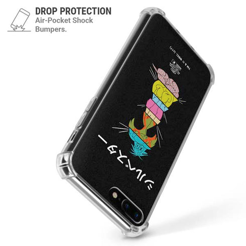 Looney Tunes Sylvester the Cat Sliced Juxtapose iPhone 7/8 Plus Clear Case