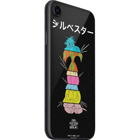 Looney Tunes Sylvester the Cat Sliced Juxtapose iPhone SE (2nd & 3rd Gen) Skin