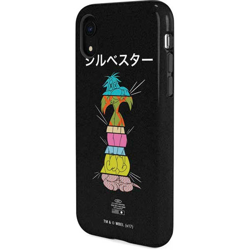 Looney Tunes Sylvester the Cat Sliced Juxtapose iPhone XR Pro Case