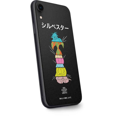 Looney Tunes Sylvester the Cat Sliced Juxtapose iPhone XR Skin