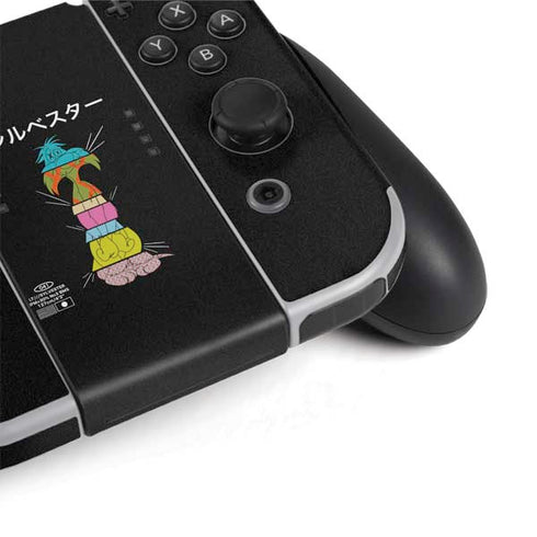 Looney Tunes Sylvester the Cat Sliced Juxtapose Nintendo Switch OLED (2021) Skin