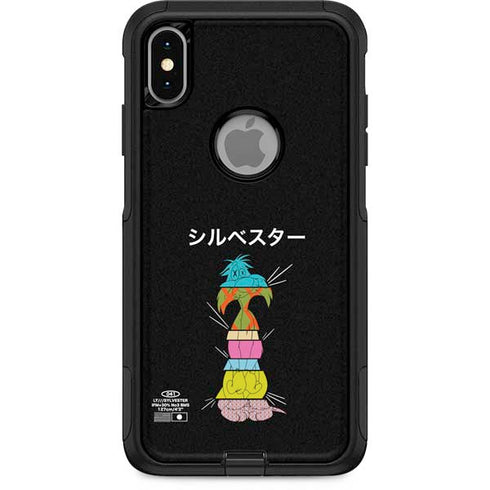 Looney Tunes Sylvester the Cat Sliced Juxtapose Otterbox Commuter iPhone Skin