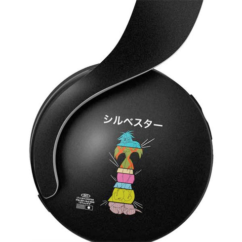 Looney Tunes Sylvester the Cat Sliced Juxtapose PULSE 3D Wireless Headset for PS5 Skin