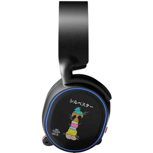 Looney Tunes Sylvester the Cat Sliced Juxtapose SteelSeries Arctis 5 Skin