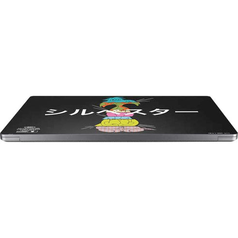 Looney Tunes Sylvester the Cat Sliced Juxtapose Universal Laptop 17in (13.8 x 10in) Skin