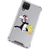 Looney Tunes Sylvester Tweety Bird Crossed Arms Galaxy A12 Clear Case