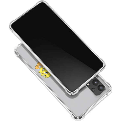 Looney Tunes Sylvester Tweety Bird Crossed Arms Galaxy A32 5G Clear Case
