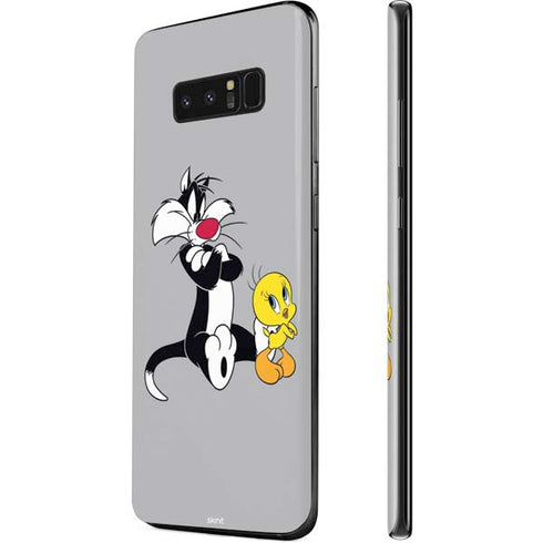 Looney Tunes Sylvester Tweety Bird Crossed Arms Galaxy Note 8 Skin