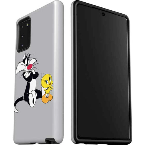 Looney Tunes Sylvester Tweety Bird Crossed Arms Galaxy Note20 5G Pro Case