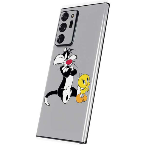 Looney Tunes Sylvester Tweety Bird Crossed Arms Galaxy Note20 Ultra 5G Skin
