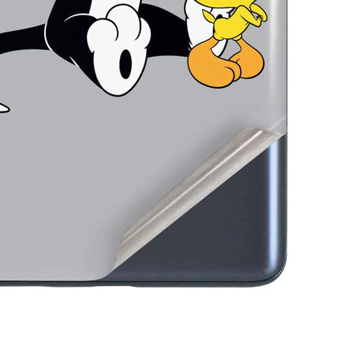 Looney Tunes Sylvester Tweety Bird Crossed Arms Galaxy S20 Fan Edition Skin
