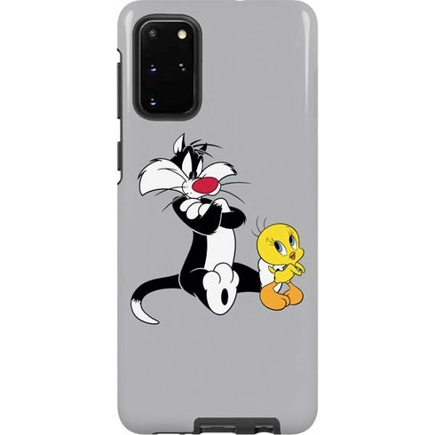 Looney Tunes Sylvester Tweety Bird Crossed Arms Galaxy S20 Plus Pro Case