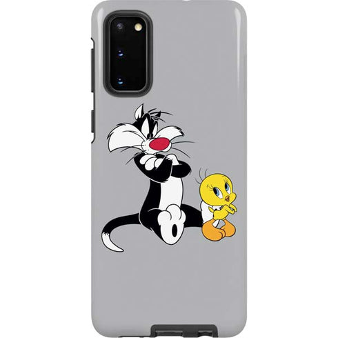 Looney Tunes Sylvester Tweety Bird Crossed Arms Galaxy S20 Pro Case