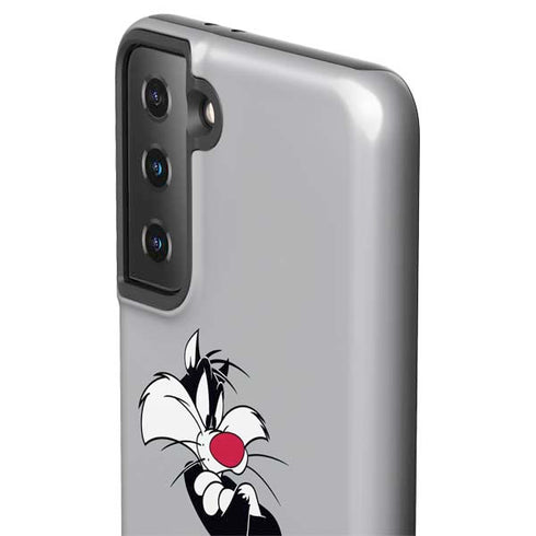 Looney Tunes Sylvester Tweety Bird Crossed Arms Galaxy S21 FE Pro Case
