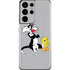 Looney Tunes Sylvester Tweety Bird Crossed Arms Galaxy S21 Ultra 5G Skin