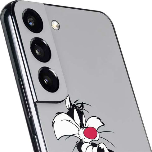 Looney Tunes Sylvester Tweety Bird Crossed Arms Galaxy S22 Skin