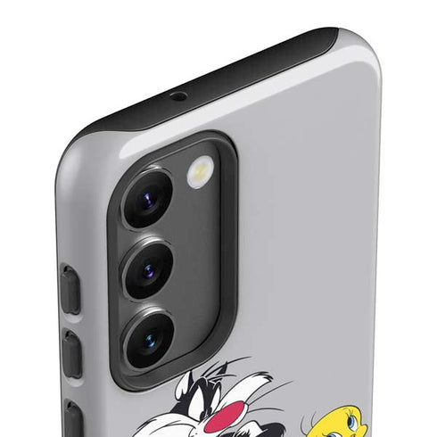Looney Tunes Sylvester Tweety Bird Crossed Arms Galaxy S23 Pro Case
