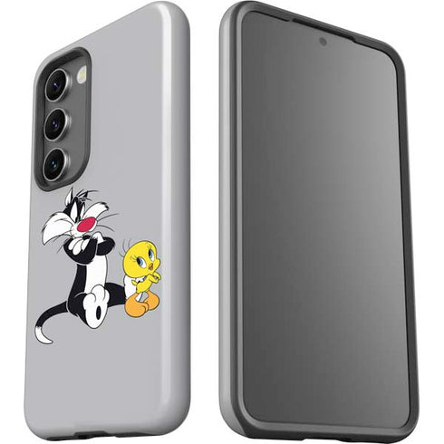 Looney Tunes Sylvester Tweety Bird Crossed Arms Galaxy S23 Pro Case