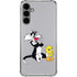 Looney Tunes Sylvester Tweety Bird Crossed Arms Galaxy S24 Plus Clear Case