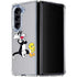 Looney Tunes Sylvester Tweety Bird Crossed Arms Galaxy Z Fold5 5G Clear Case