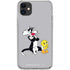 Looney Tunes Sylvester Tweety Bird Crossed Arms iPhone 11 Clear Case