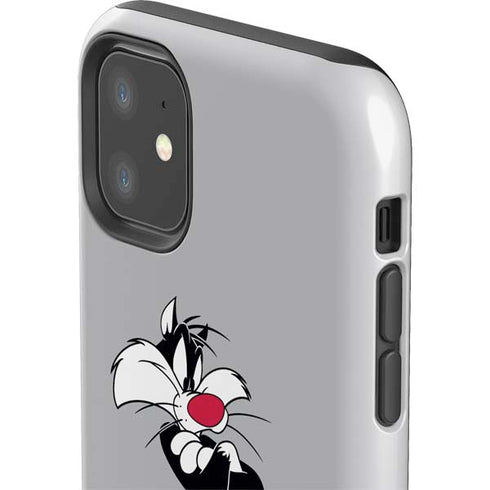 Looney Tunes Sylvester Tweety Bird Crossed Arms iPhone 11 Impact Case