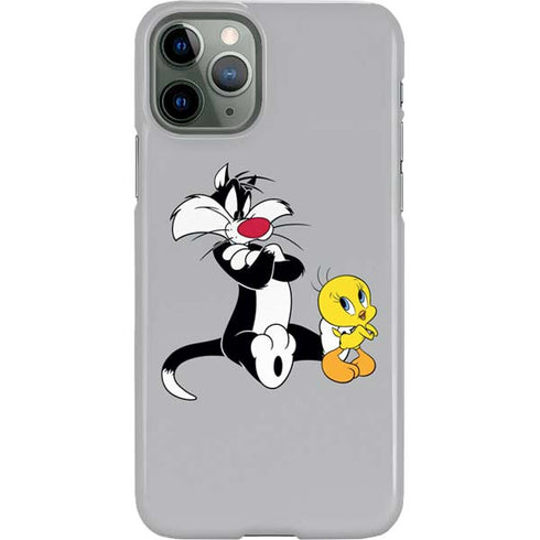 Looney Tunes Sylvester Tweety Bird Crossed Arms iPhone 11 Pro Lite Case