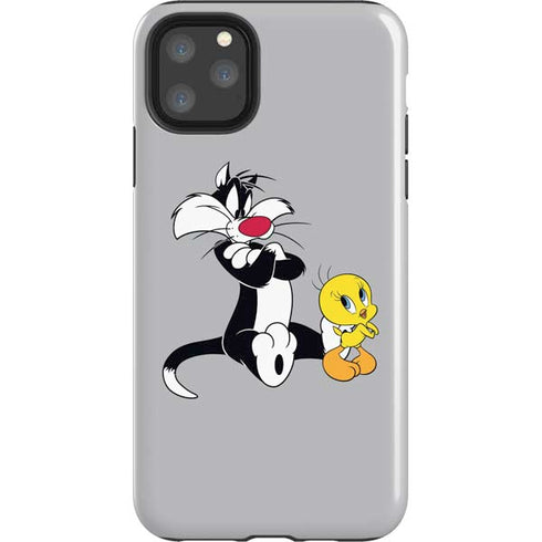 Looney Tunes Sylvester Tweety Bird Crossed Arms iPhone 11 Pro Max Impact Case