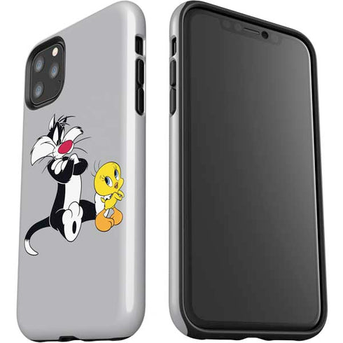 Looney Tunes Sylvester Tweety Bird Crossed Arms iPhone 11 Pro Max Impact Case