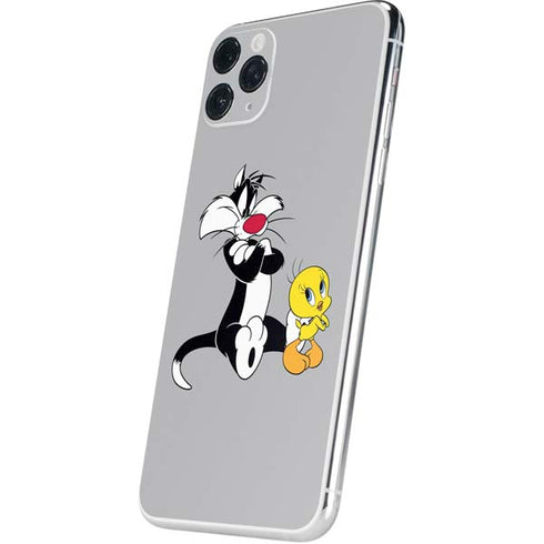 Looney Tunes Sylvester Tweety Bird Crossed Arms iPhone 11 Pro Max Skin