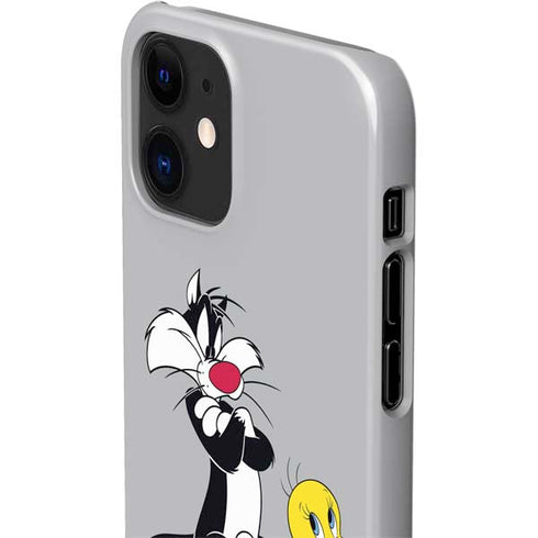 Looney Tunes Sylvester Tweety Bird Crossed Arms iPhone 12 Mini Lite Case