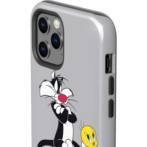 Looney Tunes Sylvester Tweety Bird Crossed Arms iPhone 12 Pro Impact Case