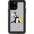 Looney Tunes Sylvester Tweety Bird Crossed Arms iPhone 12 Pro Waterproof Case