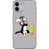 Looney Tunes Sylvester Tweety Bird Crossed Arms iPhone 12 Skin