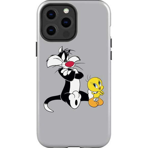 Looney Tunes Sylvester Tweety Bird Crossed Arms iPhone 13 Pro Max Impact Case