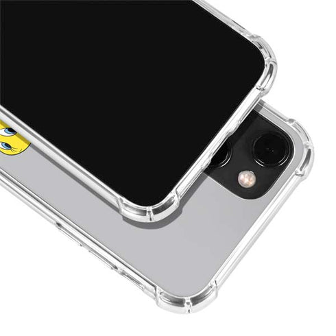 Looney Tunes Sylvester Tweety Bird Crossed Arms iPhone 14 Plus Clear Case