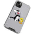 Looney Tunes Sylvester Tweety Bird Crossed Arms iPhone 14 Plus Clear Case