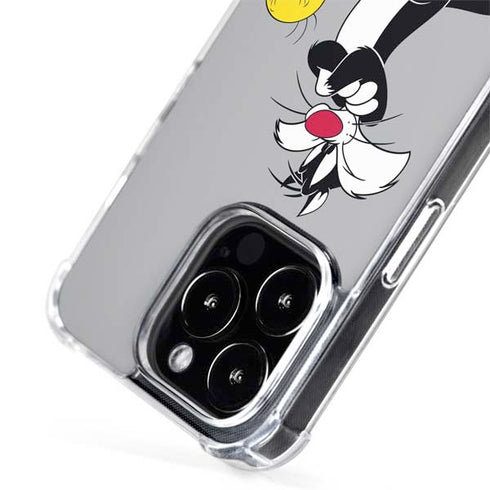 Looney Tunes Sylvester Tweety Bird Crossed Arms iPhone 14 Pro Max MagSafe Case