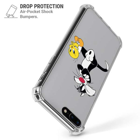 Looney Tunes Sylvester Tweety Bird Crossed Arms iPhone 7/8 Plus Clear Case