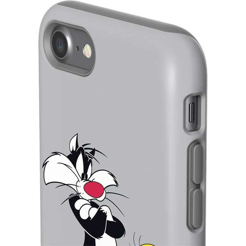 Looney Tunes Sylvester Tweety Bird Crossed Arms iPhone SE (2nd & 3rd Gen) Pro Case