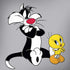 Looney Tunes Sylvester Tweety Bird Crossed Arms iPhone X Pro Case