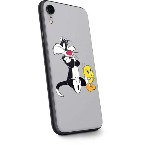 Looney Tunes Sylvester Tweety Bird Crossed Arms iPhone XR Skin