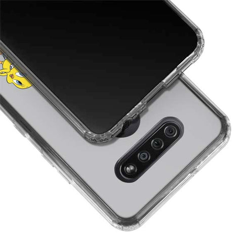 Looney Tunes Sylvester Tweety Bird Crossed Arms LG K51/Q51 Clear Case