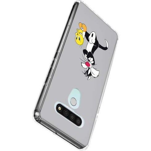 Looney Tunes Sylvester Tweety Bird Crossed Arms LG Stylo 6 Clear Case