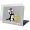 Looney Tunes Sylvester Tweety Bird Crossed Arms MacBook Pro 15in (2016-19) Case plus Skin